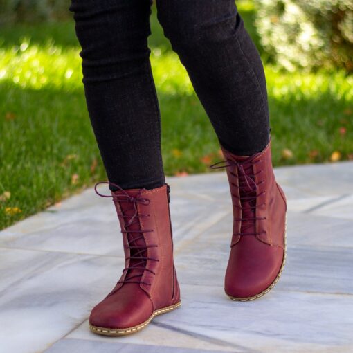 Grounding Copper Rivet The Barefoot Women's Boot for Earthing and Style - Image 5