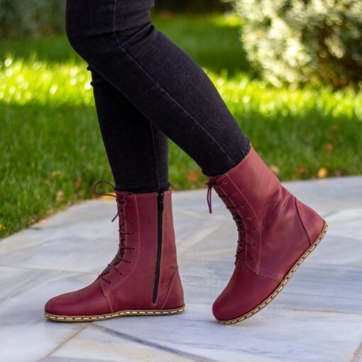 Grounding Copper Rivet The Barefoot Women's Boot for Earthing and Style - Image 6