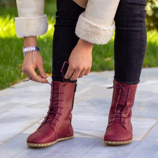 Grounding Copper Rivet The Barefoot Women's Boot for Earthing and Style - Image 4