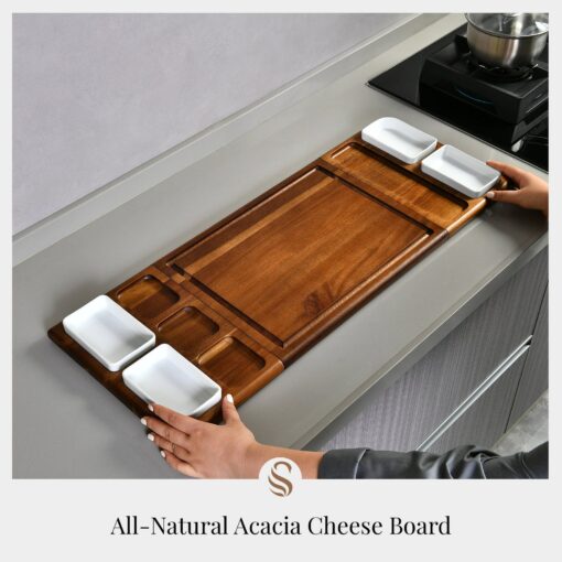 Extra Large Charcuterie Board The Ultimate Father's Day Gift from Son - Image 2
