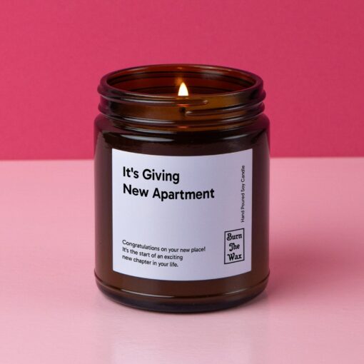 New Apartment Vibes Soy Candle for Fresh Starts and Cozy Homes - Image 2
