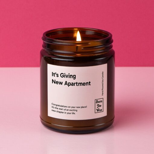 New Apartment Vibes Soy Candle for Fresh Starts and Cozy Homes - Image 3