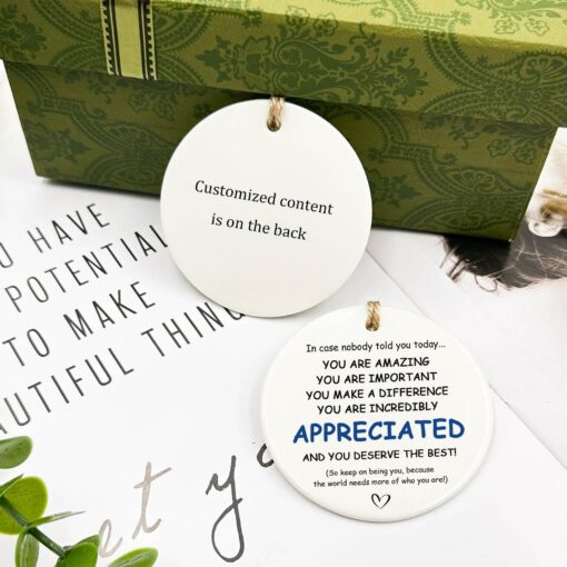 Illuminate Your Day with Gratitude 'You Are Incredibly Appreciated' Affirmation Sign - Image 2