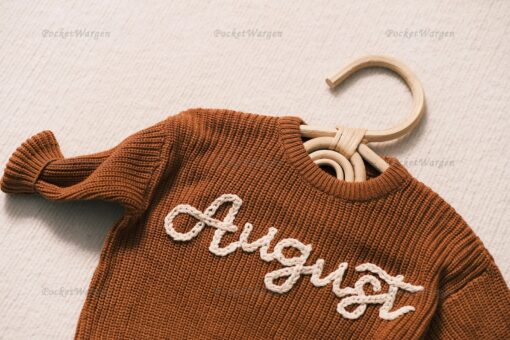 Personalized Baby Jumper Embroidered Name for a Cherished Keepsake - Image 2
