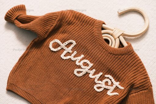 Personalized Baby Jumper Embroidered Name for a Cherished Keepsake - Image 5