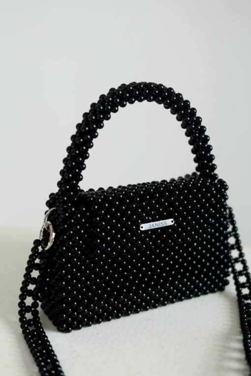 Exquisite Beaded Pearl Handbag A Timeless Classic for Brides and Special Occasions - Image 5