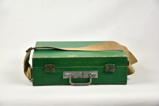 Vintage Wooden Fishing Tackle Box A Timeless Treasure for Anglers - Image 2