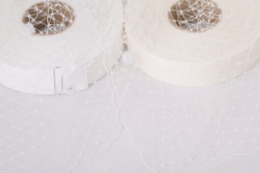 Black Birdcage Veil with Bow A Timeless Bridal Accessory - Image 4