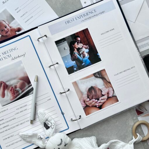 Personalized Baby Milestone Book Capture Your Little One's Precious Moments - Image 6