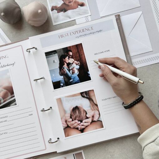 Personalized Baby Milestone Book Capture Your Little One's Precious Moments - Image 2