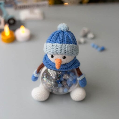 Amigurumi Christmas Snowman Crochet a Festive Holiday Decoration - Image 4