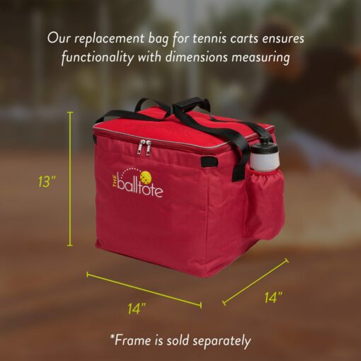 Ball Tote The Ultimate Replacement Bag for Tennis and Pickleball Pro Teaching Carts and Ball Hoppers - Image 5