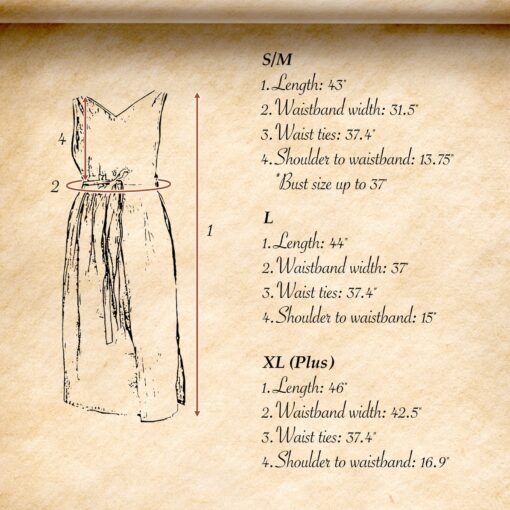 Plus Size Pinafore Apron The Ultimate Viking Apron Dress for Halloween and Beyond - Image 6