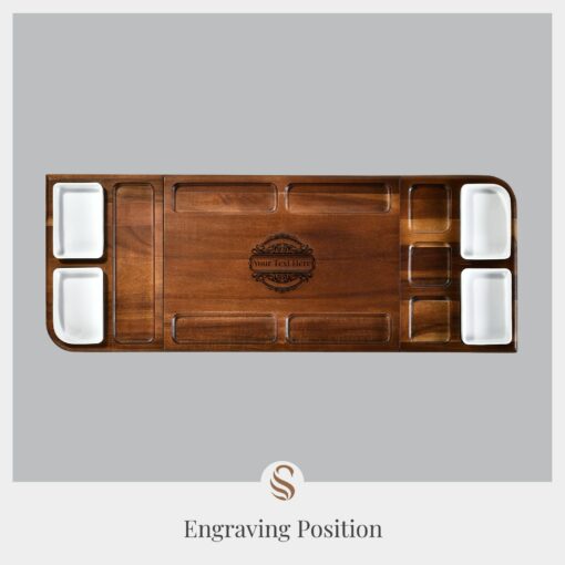 Extra Large Charcuterie Board The Ultimate Father's Day Gift from Son - Image 3