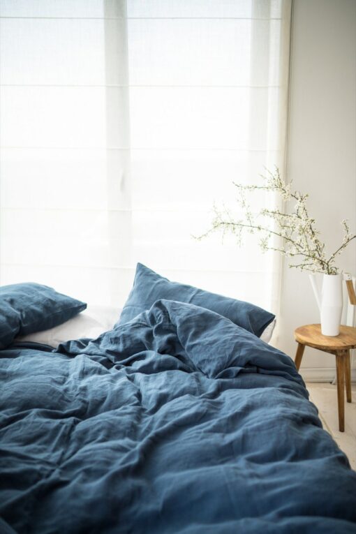 Luxurious Stonewashed Linen Duvet Cover Elevate Your Sleep with Natural Comfort - Image 2
