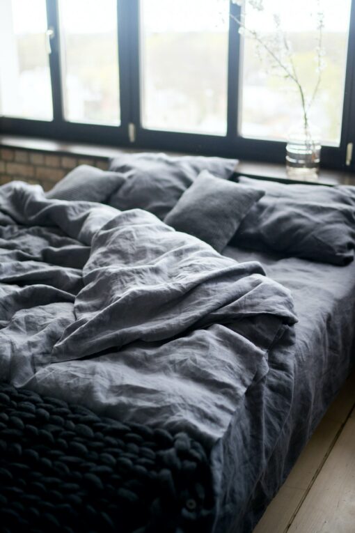 Luxurious Stonewashed Linen Duvet Cover Elevate Your Sleep with Natural Comfort - Image 4