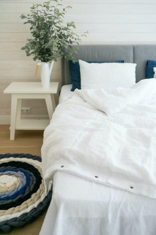 Luxurious Stonewashed Linen Duvet Cover Elevate Your Sleep with Natural Comfort - Image 6