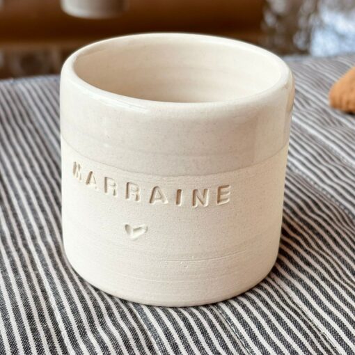 Enchanting Ceramic "GODMOTHER" Mug A Magical Gift for Your Fairy Godmother - Image 3