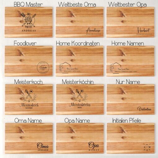 Personalized Cutting Board The Perfect Housewarming Gift with Custom Coordinates - Image 6