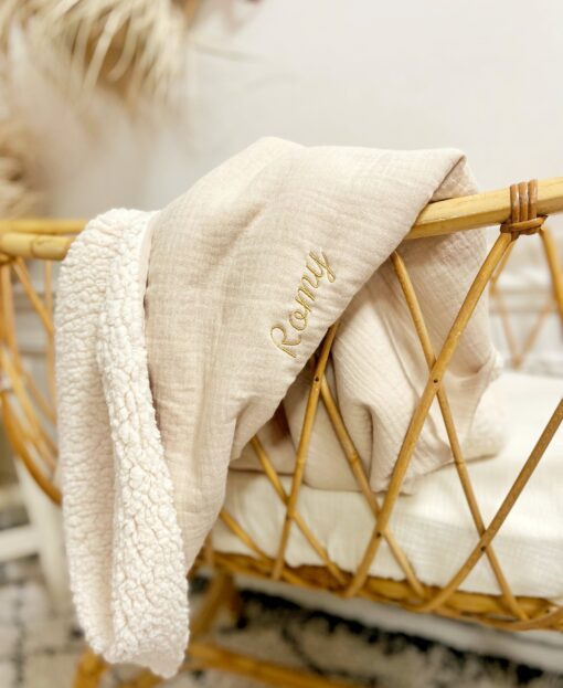 Ultra-Soft Cotton Gauze Baby Blanket The Perfect Birth Gift for Snuggly Comfort - Image 6