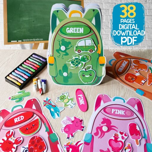 Interactive Color Exploration Toddler's Guide to Sorting, Matching, and Learning - Image 6