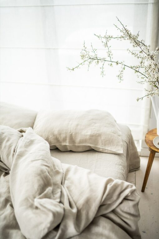 Luxurious Stonewashed Linen Duvet Cover Elevate Your Sleep with Natural Comfort - Image 5