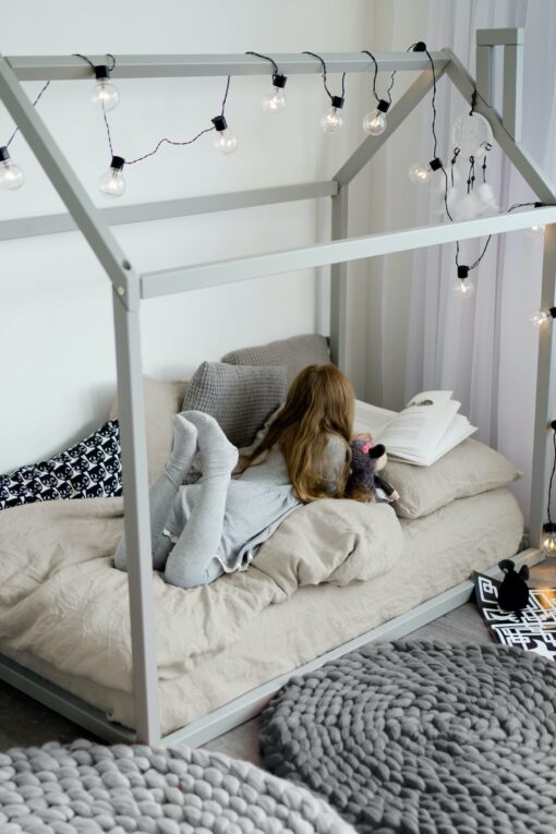 Snuggle-Worthy Kids Duvet Cover Hypoallergenic Linen Bedding for Sweet Dreams - Image 6