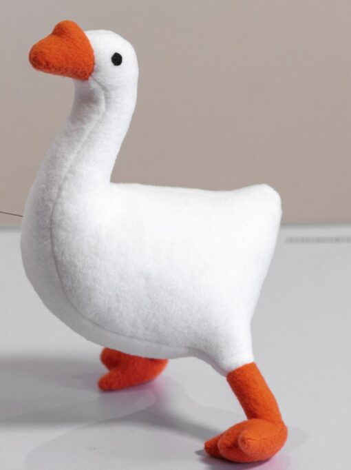 Adorable Untitled Goose Game Plush Handmade Soft Plushie for Goose Enthusiasts - Image 3