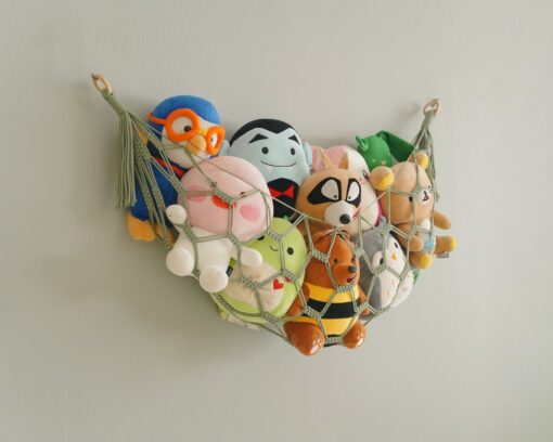 Squishmallow Hammock The Ultimate Nursery Organizer and Boho Wall Decor for Kids - Image 5