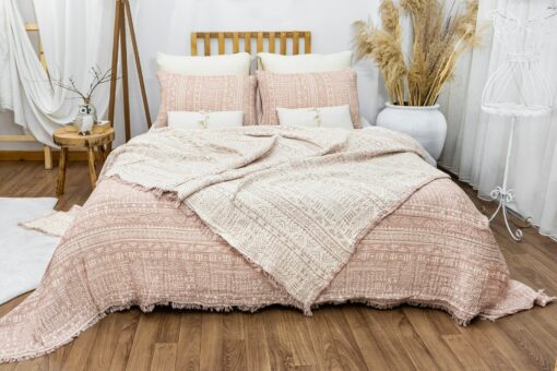 Organic Cotton Aztec Bohemian Throw Blanket Cozy Comfort for Every Home - Image 6