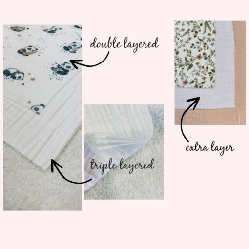 Personalized Muslin Swaddle Blanket A Cherished Keepsake for Mom and Baby - Image 4