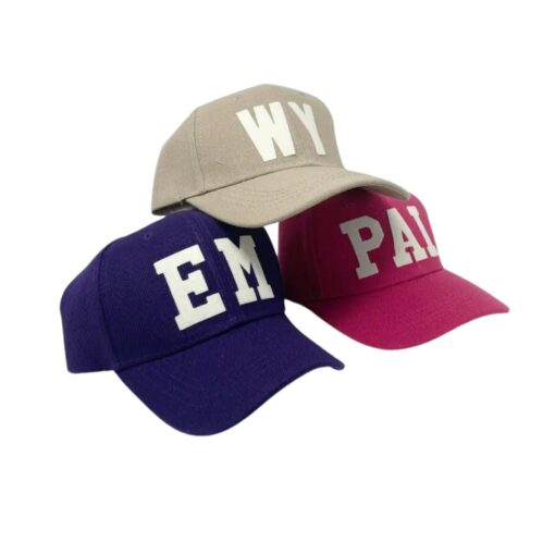 Personalized Toddler/Youth Baseball Cap Vintage Wool Initial Lettering - Image 6