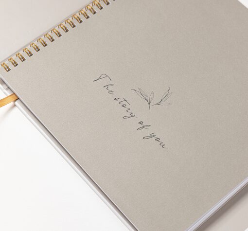 Cherished Moments Linen-Bound Baby Memory Book for Precious First Years - Image 4