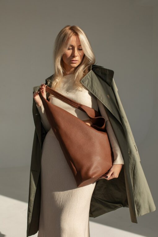 Bohemian Rhapsody The Ultimate Leather Boho Bag for Free-Spirited Souls - Image 2