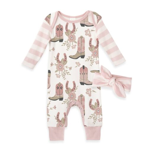 Sweet Cowgirl Romper The Perfect Outfit for Your Little Cowgirl - Image 2