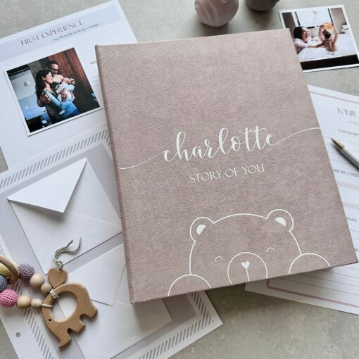 Capture Baby's Precious Moments Personalized Milestone Book for Modern Memories - Image 3