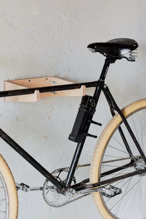 Plywood Bike Wall Mount Elevate Your Bike Storage with Style and Functionality - Image 2