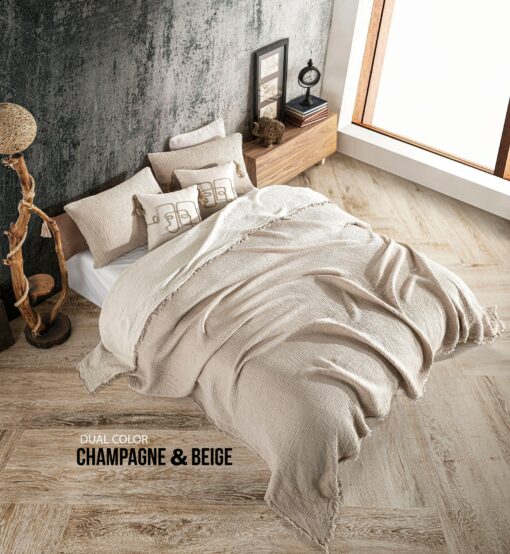Organic Cotton Muslin Bedcover Soft, Breathable, and OEKO-TEX Certified - Image 4