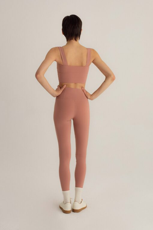 Sustainable Style Pink ECONYL? Crop Top for Yoga, Workouts, and Everyday Wear - Image 4