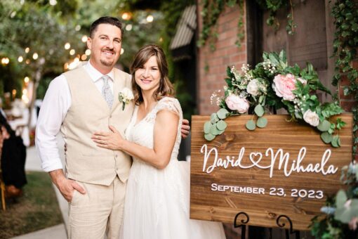 Personalized 3D Wedding Welcome Sign Elevate Your Grand Entrance with a Custom Masterpiece - Image 3