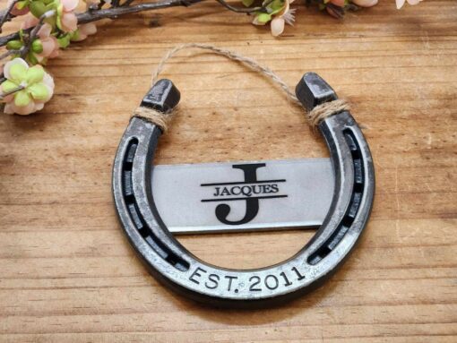 Personalized Horseshoe Monogram A Timeless Gift for Equestrian Enthusiasts - Image 4