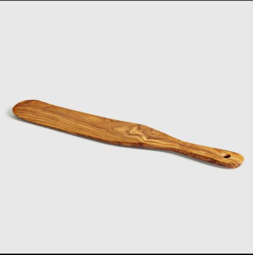 Olive Wood Spurtle The Ultimate Kitchen Tool for Stirring, Mixing, and Spreading - Image 2