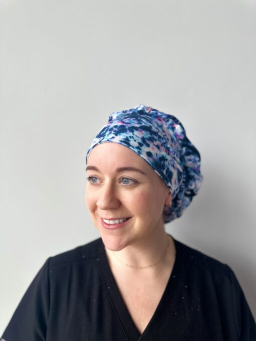 Hello Headband Scrub Hat Moody Tie Dye - The Ultimate Comfort for Healthcare Heroes - Image 5