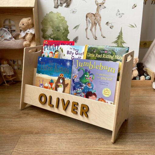 Personalized Montessori Bookshelf Empowering Young Readers with Custom Learning Spaces - Image 2
