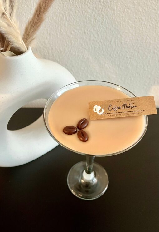 Espresso Martini Heaven Indulge in the Aroma of Coffee-Infused Candles - Image 2