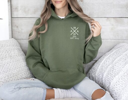 Personalized Birth Year Hoodie A Timeless Treasure for Mom - Image 2