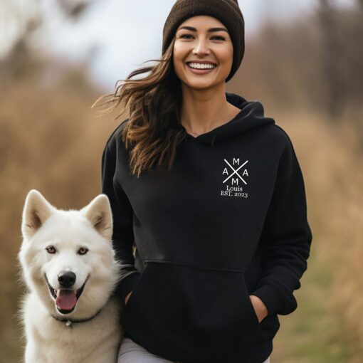 Personalized Birth Year Hoodie A Timeless Treasure for Mom - Image 3