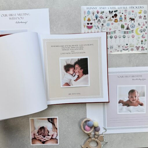 Cherished Memories A Modern Baby Journal for Your Little One's First Five Years - Image 4