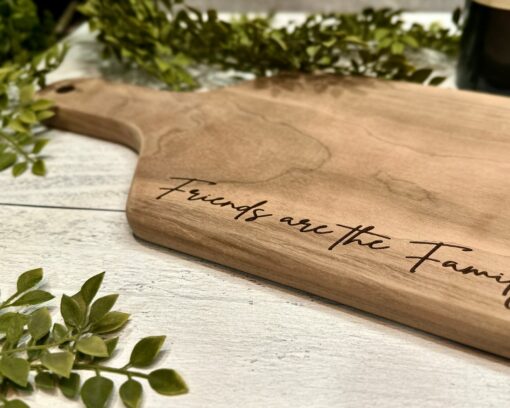 Friends The Family We Choose - Charcuterie Cutting Board - Image 2