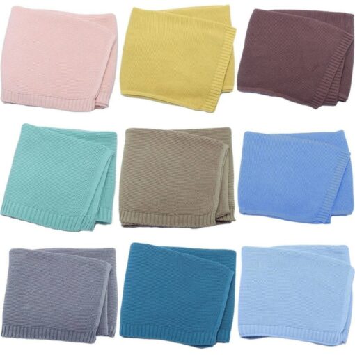Personalized Knit Baby Blanket Embroidered with Love, Wrapped in Warmth - Image 6